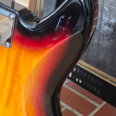Squier Vintage Modified Jaguar Bass Special SS 2012 - 2018 - Brown Sunburst image 10