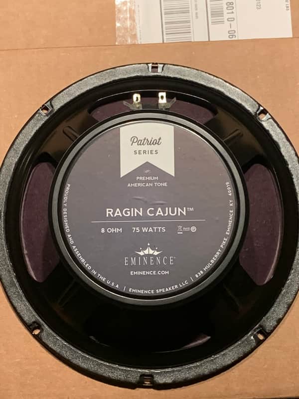 Eminence Patriot Ragin Cajun 10" 75w 8-Ohm Guitar Speaker 2017-2018 image 1