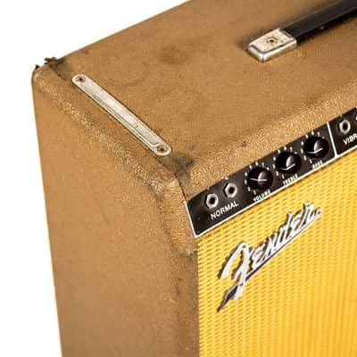 Fender Concert Amp With Fender Reverb Tank Owned by Brian Setzer image 10