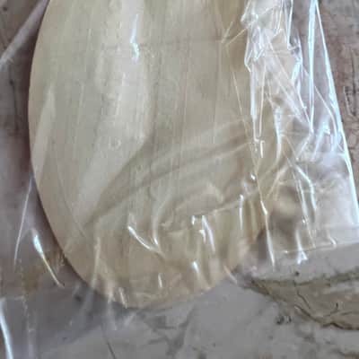 Gibson 1960s blank NOS Orange Soundhole Label Union Made image 4