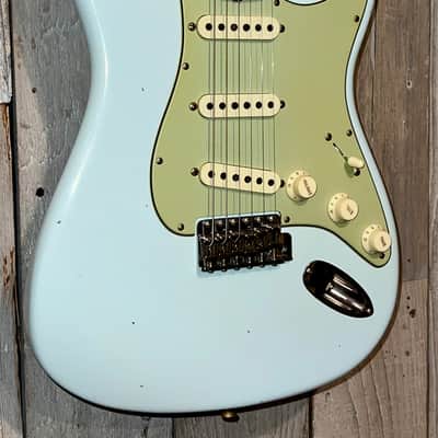 2025 Fender Custom Shop 1959 Journeyman Stratocaster, Faded Aged Sonic Blue, Support Small Business & Buy It Here ! image 3