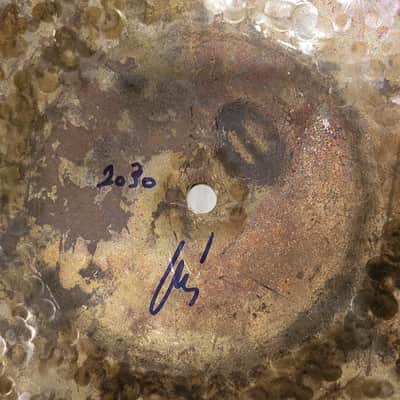 Rare! Bosphorus Cappadocia Prototype 20" Turk Crash-Ride Cymbal - 2030g! image 5