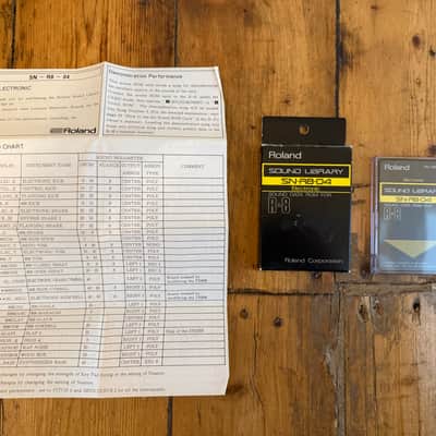Roland Roland R8 R-8 SN-R8-04 Electronic Data ROM Card 90s