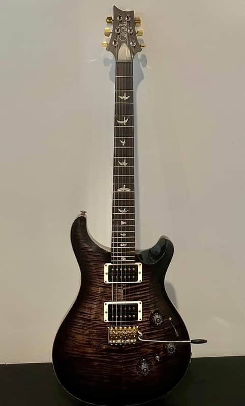 PRS Custom 24 10 Top Piezo 2024 - Charcoal Burst image 1