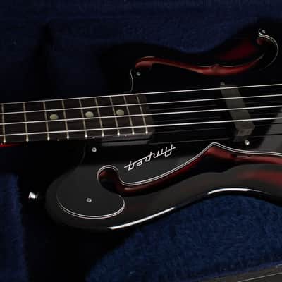 Ampeg AMB-1 Electric Bass Guitar (1969), ser. #000585C, original black hard shell case. image 14