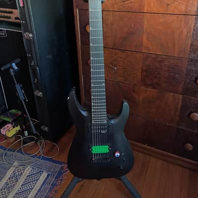 Jackson JS Series JS22-7 DKA Dinky Archtop with Rosewood Fretboard 2013 - 2018 - Satin Black image 1