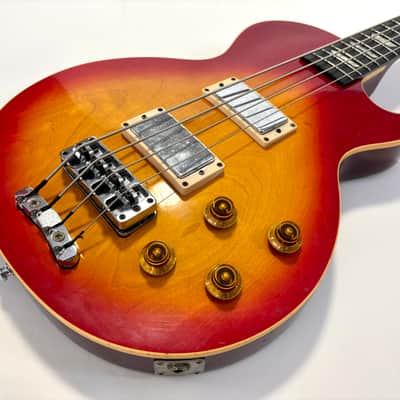 Gibson LPB-3 Les Paul Bass Standard 1994 Heritage Cherry Sunburst image 4
