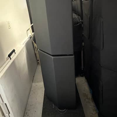 Pair of JBL MPro 415 Speakers with/Tuki Padded Covers image 4