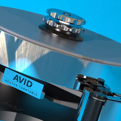 AVID ACUTUS REFERENCE - Chrome Turntable - NEW! image 13