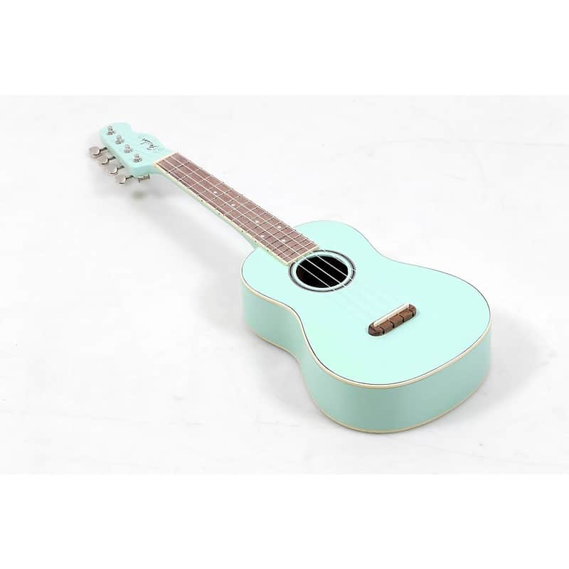 Fender Limited-Edition Zuma Concert Ukulele - Regular Surf Green image 1