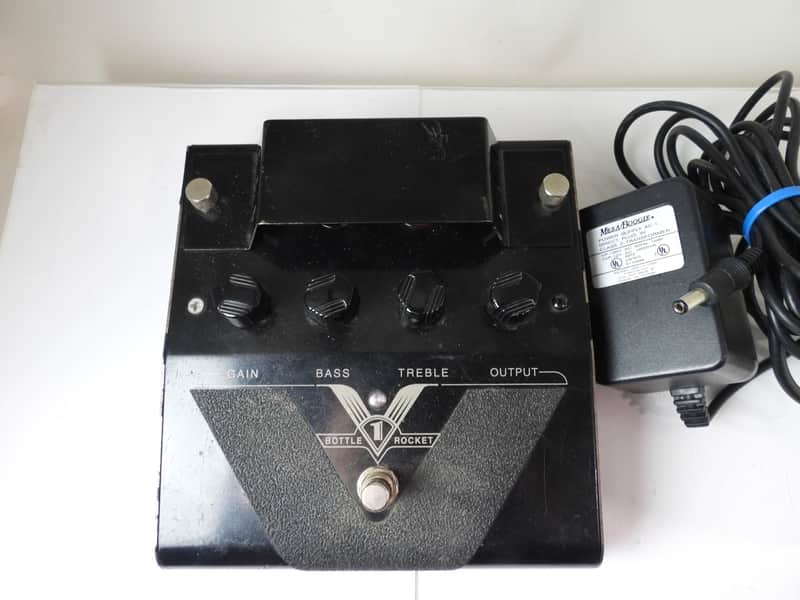 Mesa Boogie Bottle Rocket Tube Overdrive Effects Pedal w/Adapter Free USA Ship image 1