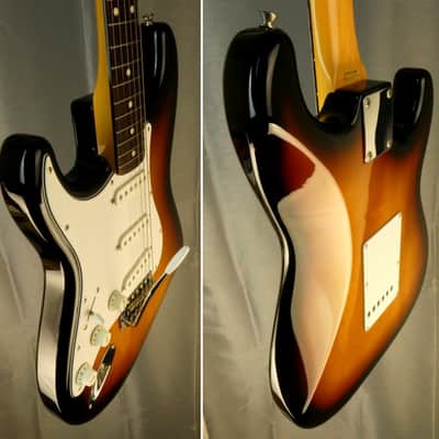 FENDER Stratocaster ST'62-Left Hand 2004 - 3TS Sunburst - Japan Import image 6