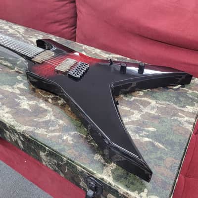 Guerilla TR-7 Custom Multi-Scale 7-String Guitar - Skarr Plasma image 10