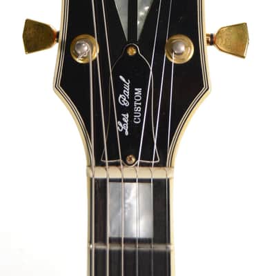 Gibson Les Paul Custom Vintage 1976 w/ Autographed By Les Paul & OHSC – Used 1976 - Cherry Burst image 3