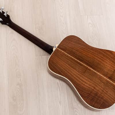 1982 Guild D-50 Bluegrass Special Vintage Dreadnought Acoustic Guitar w/ Sunrise Pickup, Case & Tag, Westerly image 16