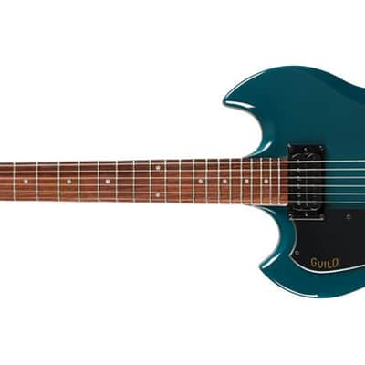 Guild Newark St. Collection Polara Left-handed, Blue Steel image 7