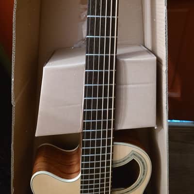 Left handed 6 string Warwick Alien Acoustic bass deluxe image 3