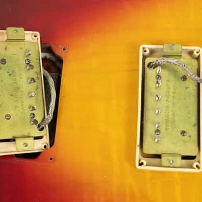 1977 Hamer DC Sunburst - ex Martin Barre / Jethro Tull image 14