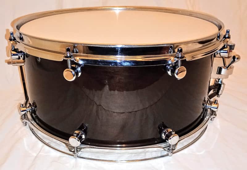 MARTIAL PERCUSSION "TALL BOY" UTILITY PROTOTYPE SNARE DRUM (IVS MODEL) 14X6.5" - WALNUT LACQUER -FREE SHIP TO CUSA! image 1
