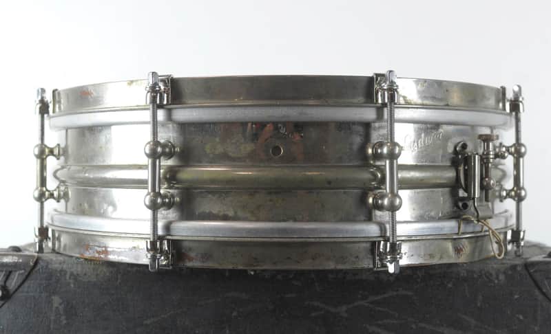 1920s Ludwig 4x14 "All Around" Dance Model Snare Drum image 1
