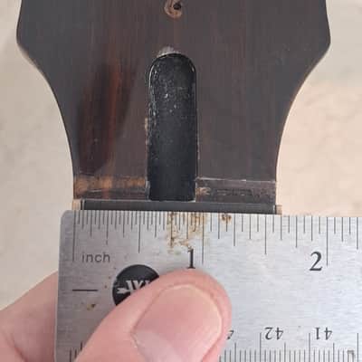 Ibanez Neck - Artwood Acoustic Guitar Neck - Mahogany Satin Finish- Unused Pulloff- Pearlized Inlay image 15