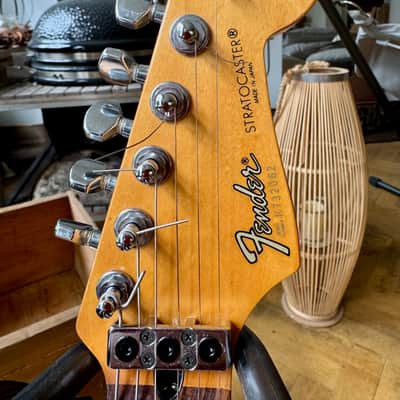 1987 Fender Japan ST-563K Contemporary Stratocaster – Factory Kahler 2520 – E-Series – Black image 7