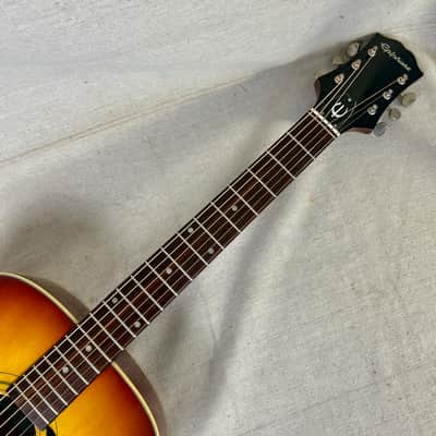 Epiphone FT-130 Caballero 1974 Golden Sunburst MIJ Matsumoku FT-130SB image 12