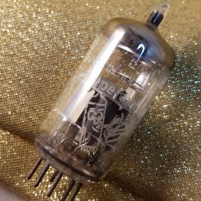 Amperex 6DJ8 tNOS AT1000 TESTED Balanced! PI Vacuum Tube Heerlen Small Halo Getter rare Treble Clef Bugle Boy T4TCbb ECC88 dual triode 1960-1966 image 11