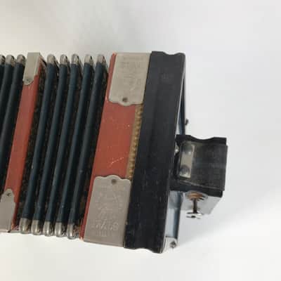 Vintage The Stag Extra Broad Hammered Reeds Accordion Accordion Saxon Germany image 13