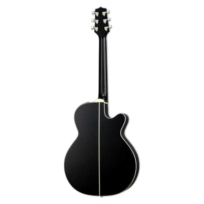 Takamine GN73CE Left-Handed Acoustic-Electric Guitar - Satin Black image 15