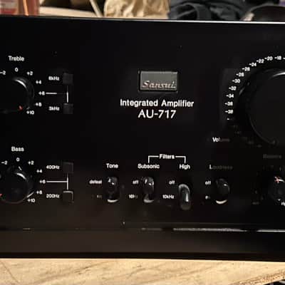 Sansui Au-717 70s? - Black image 1