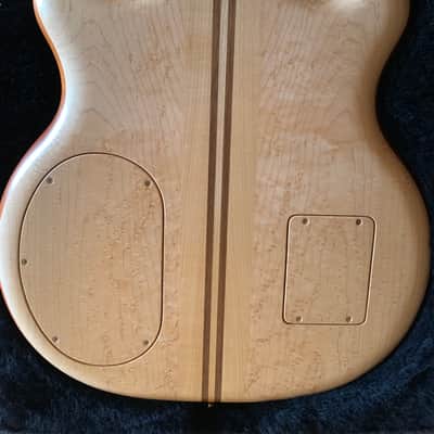 Alembic Stanley Clarke retro bass guitar 2016 filter preamp led's image 4