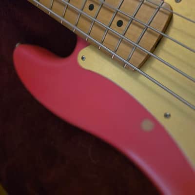 Fender Road Worn '50s Precision Bass 2009 - 2016 - Fiesta Red image 5