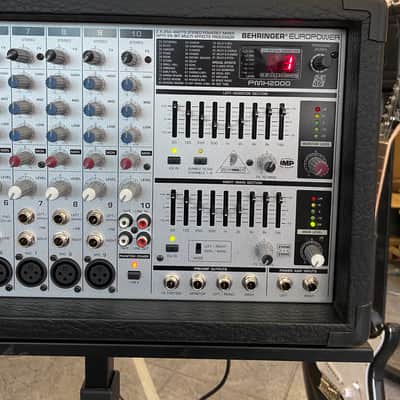 Behringer Europower PMX2000 Powered Mixer (Boxed) – FX Section Fault for Parts or Repair image 3