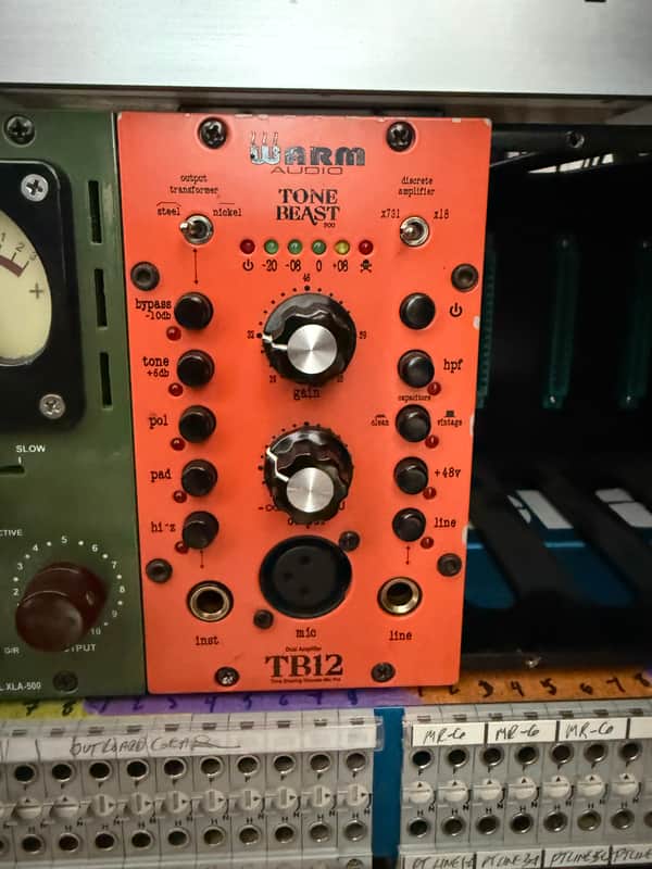 Warm Audio TB12-500 Tone Beast 500 Series Mic Preamp Module 2012 - 2018 - Orange image 1