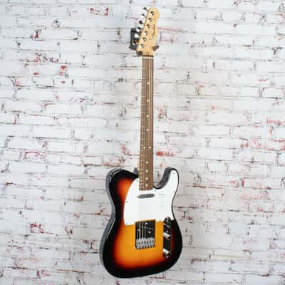Fender Standard Tele, Laurel Fingerboard, White Pickguard, 3-Color Sunburst image 3