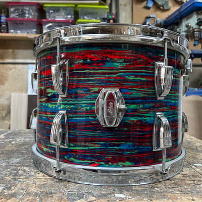 Ludwig 13x9 Tom 1968 - Psychedelic res image 3