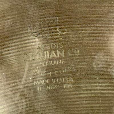 ALMOST N.O.S!! 26 YEARS OLD 14” Zildjian REMIX Crash image 3