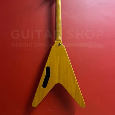 Gibson Flying V EXP Dave Mustaine Antique Natural 2022 Ex Demo image 2