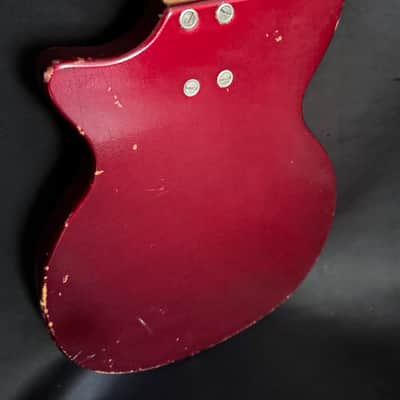 Premier Multivox Royalist Guitar - Maple Neck, Original Finish - Well Padded Gig Bag - 1962 image 7