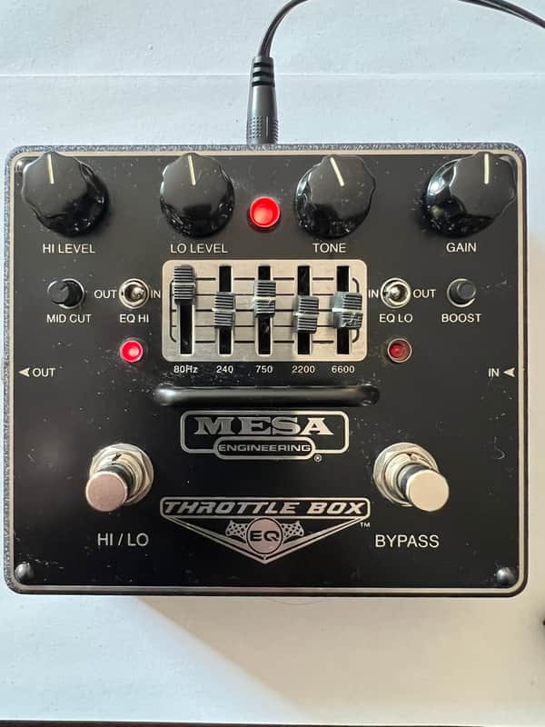 希少 MESA BOOGIE THROTTLE BOX EQ エフェクター Mesa Boogie Throttle Box EQ | Reverb