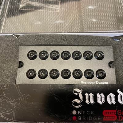 Seymour Duncan Invader 7 string guitar Soapbar pickup 2010’s - Black image 1