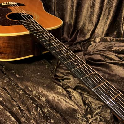 Guild D50 Rosewood Dreadnought Westerly Hard to Find Early 90s Model Figured Sides D-50 Acoustic image 13