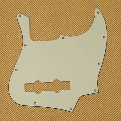 PG-0755-024 3-Ply Mint Green Standard 10-Hole Pickguard For Fender Jazz Bass