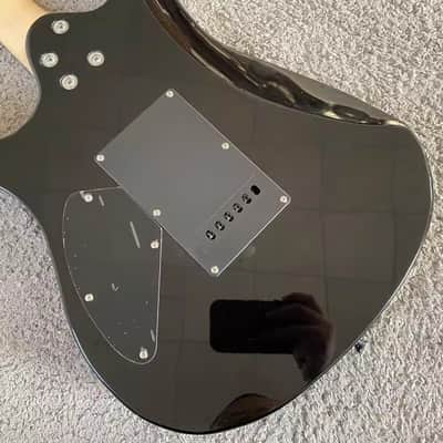 Red Burst HSS Guitar, Maple Neck, Basswood Body image 19