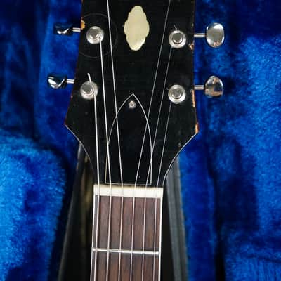 1962 Epiphone USA EA-7P 'Professional' Cherry Red - Mini PAF ES-335 Body w/ Case image 9