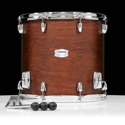 Yamaha Tour Custom 14"x13" Floor Tom - Chocolate Satin image 1