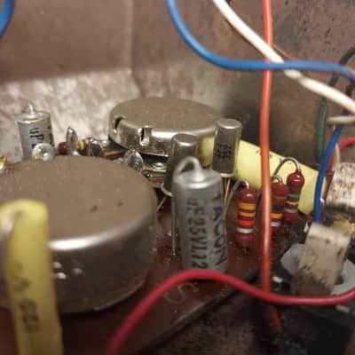 Elka Dizzy Tone Fuzz '60 vintage rare! SFT352 and OC44 germanium fuzz!! image 7