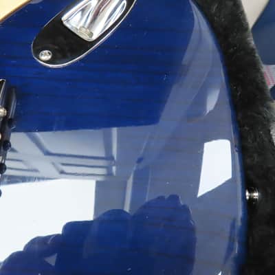 2002 Fender Classic Player Stratocaster, Maple, C-Neck, Cobalt Blue Transparent (Custom Shop) image 4
