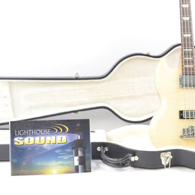 2007 Gibson SG Supreme 4-String Bass Guitar - Natural AAA Flame Maple w/ OHSC image 1